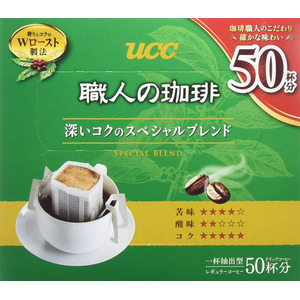 UCC 職人の珈琲 ドリップコーヒー 深いコクのスペシャルブレンド 50杯 350g