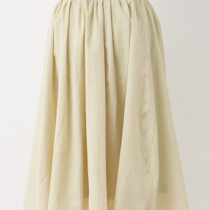 ウエストギャザースカート ライトグリーン