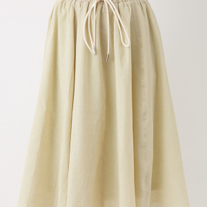 ウエストギャザースカート ライトグリーン