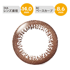 [30枚入]ネオサイトワンデーリングUV ブラウン
